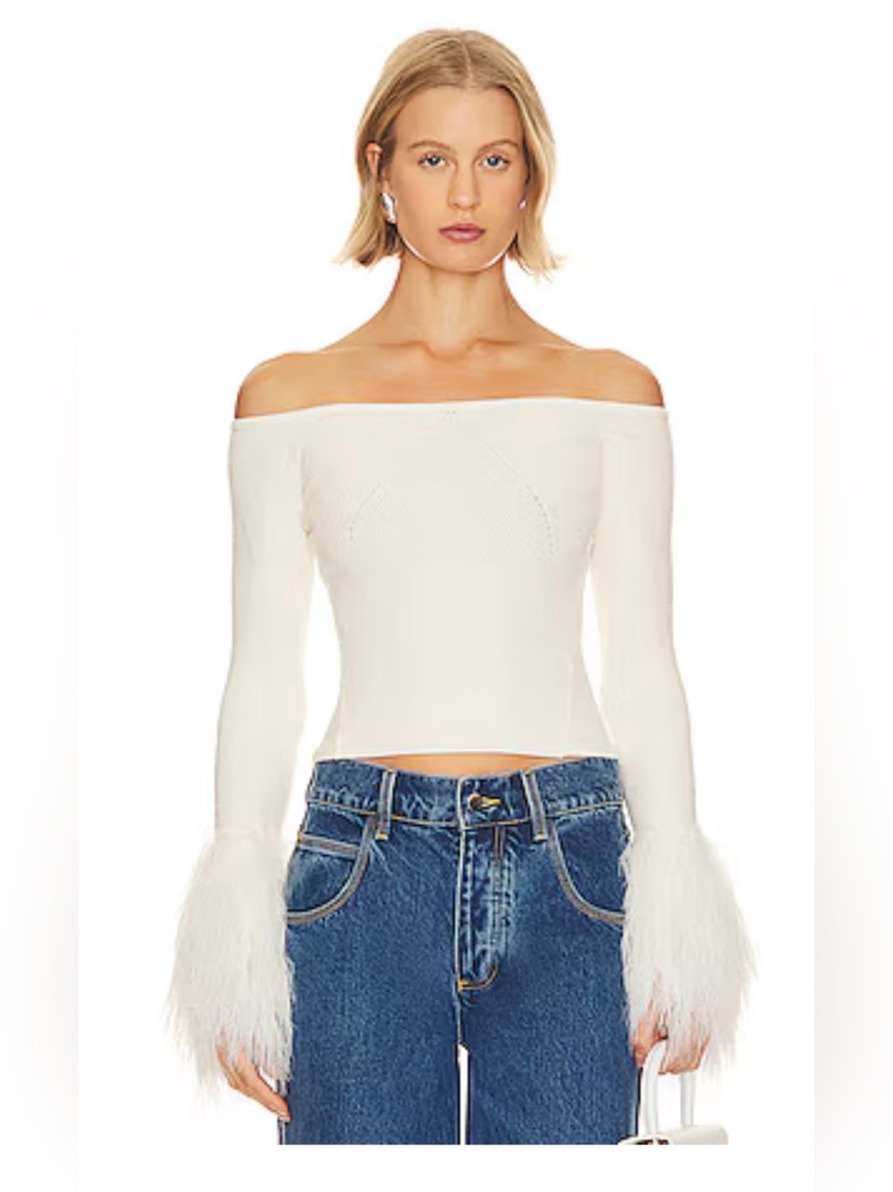 Free People Marilyn Top in Ivory size XS